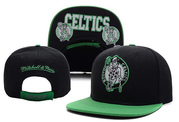 NBA Boston Celtics M&N Velcro Closure Hat id25
